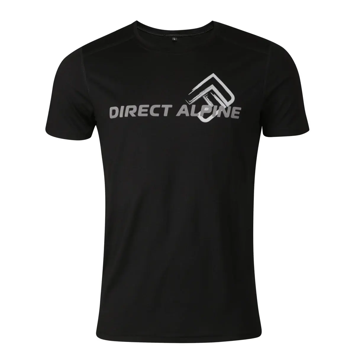 Pánske merino tričko Direct Alpine FURRY black (DA large sign)