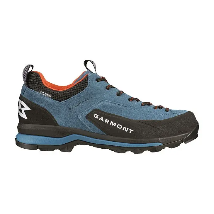 Pánske outdoorové topánky Garmont DRAGONTAIL WP coral blue/fiesta red