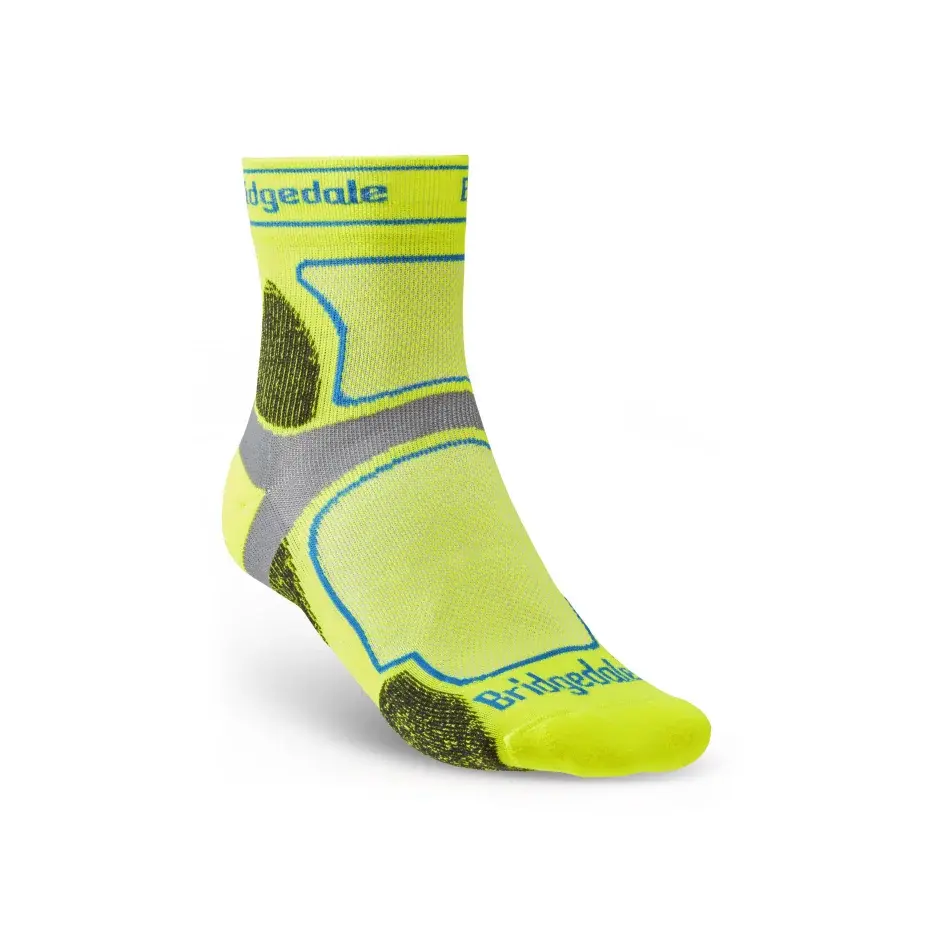 Bridgedale Pánske bežecké ponožky Bridgedale Trail Run UL T2 CS 3/4 Crew yellow