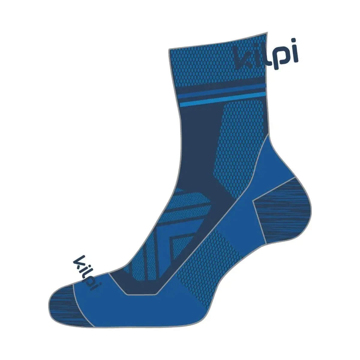 Kilpi Pánske ponožky Kilpi SPEED-U tmavo modrá