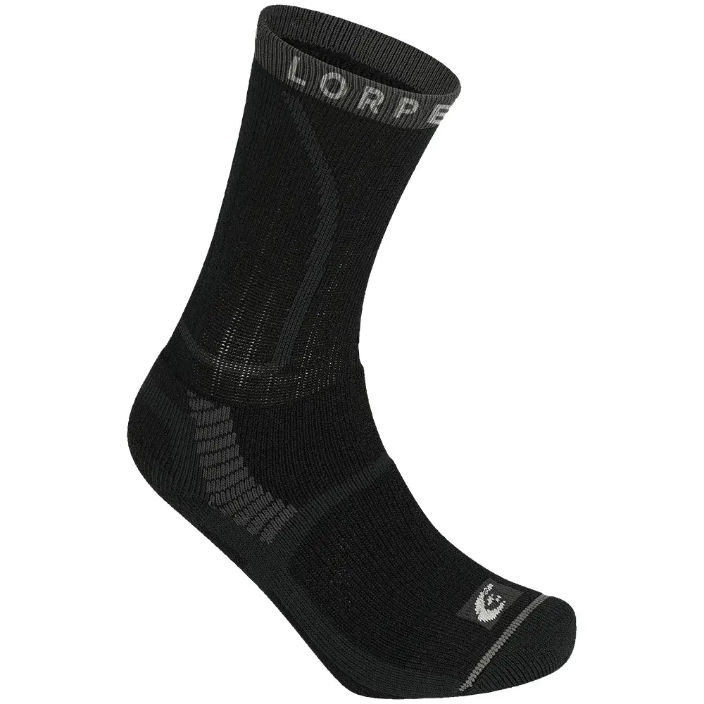 Lorpen Pánske ponožky Lorpen Midweight Hiker Eco ULTRABLACK