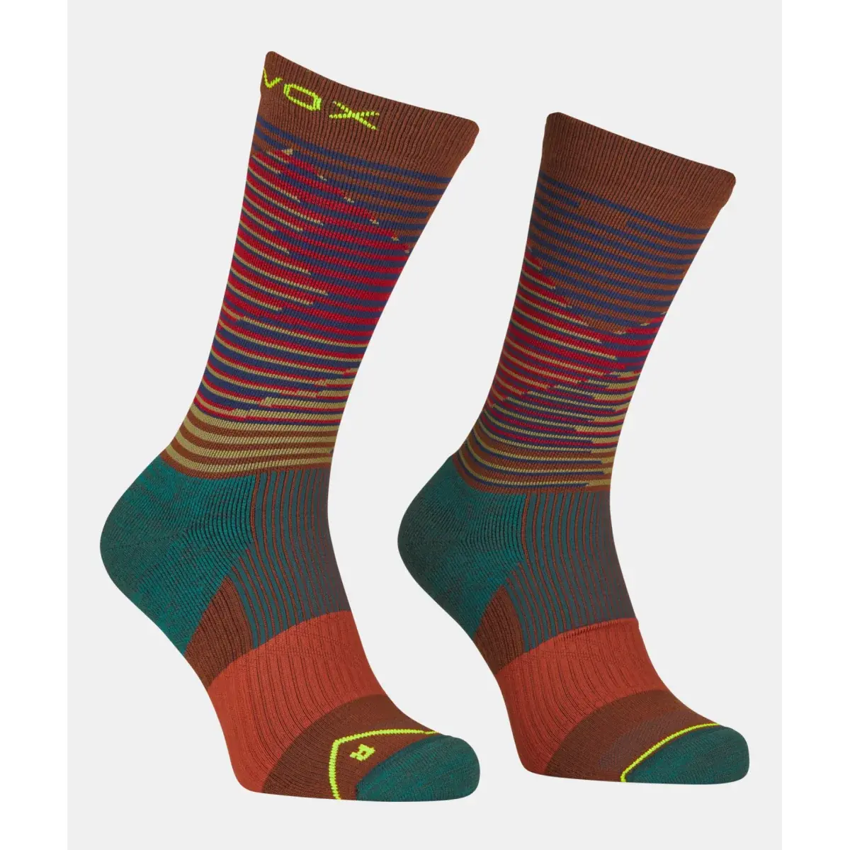 Pánske ponožky Ortovox All Mountain Mid Socks clay orange