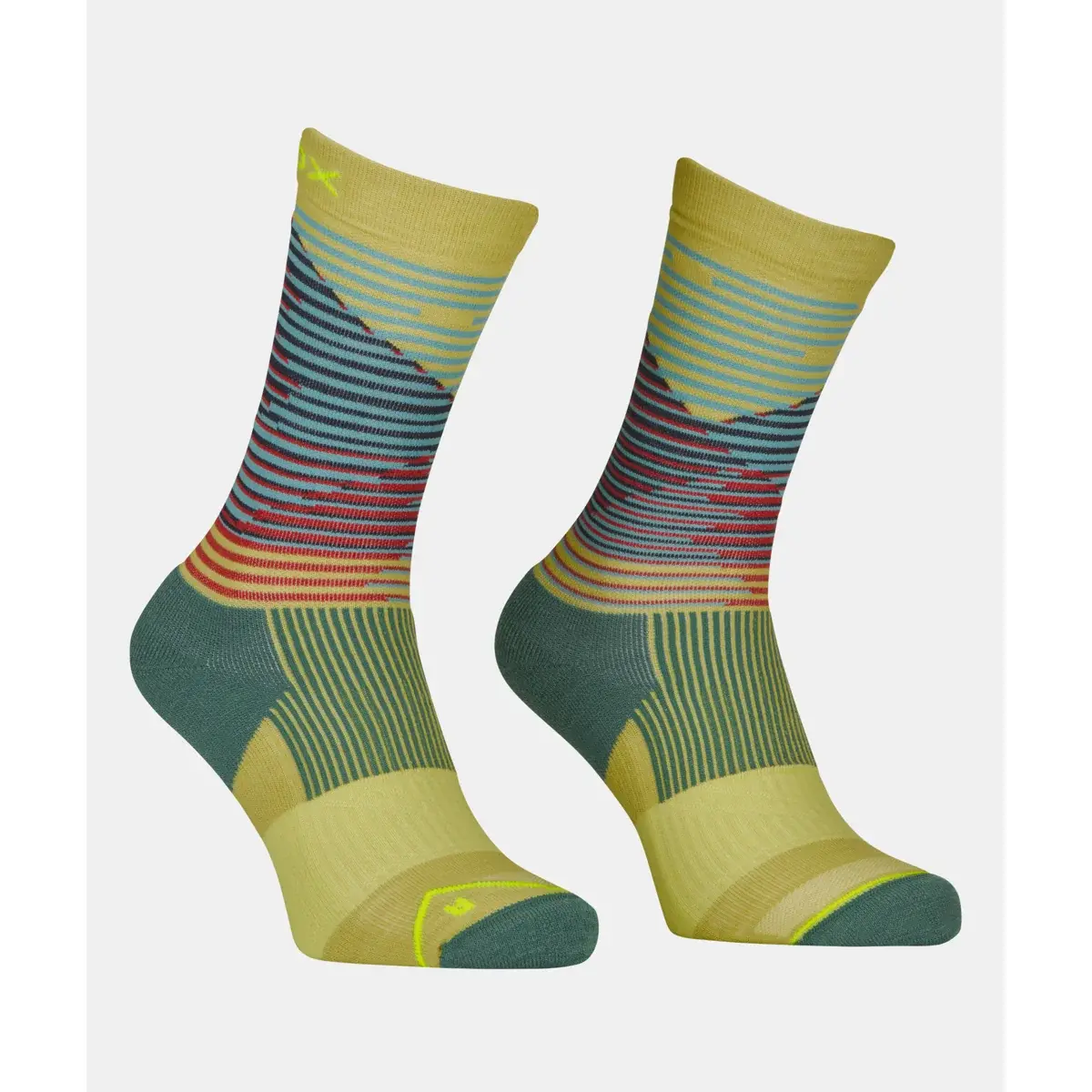 Pánske ponožky Ortovox All Mountain Mid Socks wabisabi