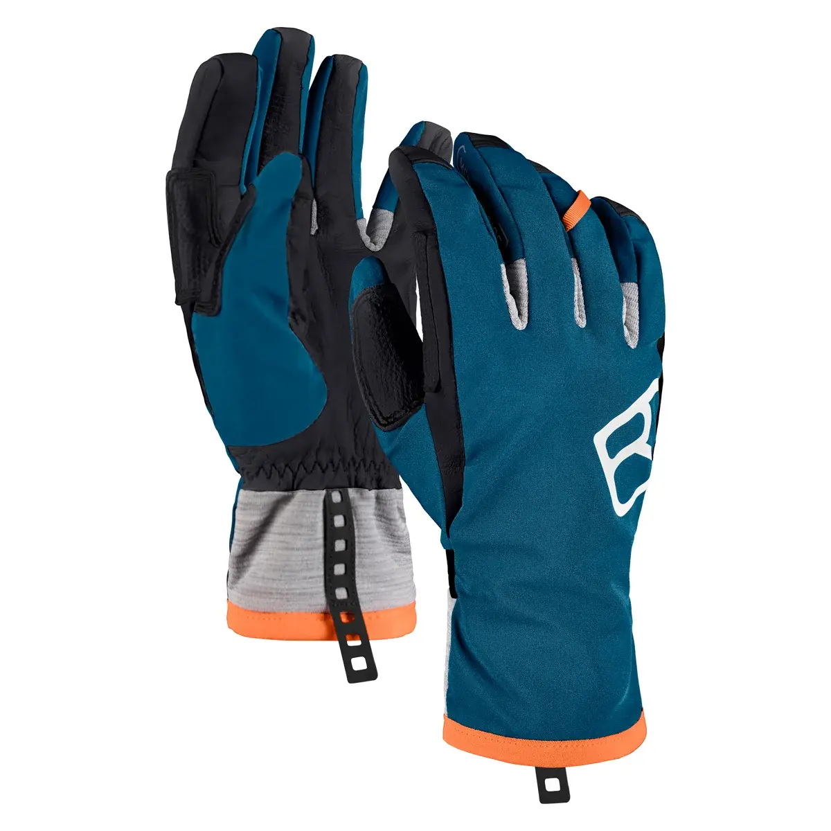 Pánske rukavice Ortovox Tour Glove Petrol blue