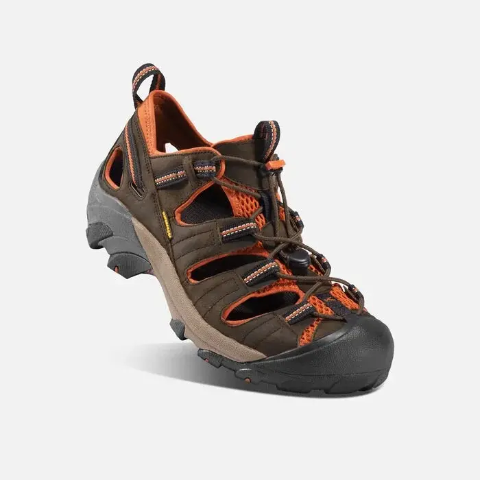 KEEN Pánske sandále KEEN Arroyo II Men black olive/bombay brown