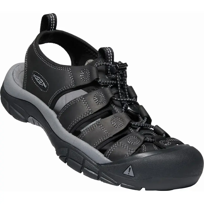 KEEN Pánske sandále KEEN Newport Men black/steel grey