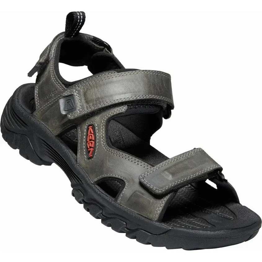 KEEN Pánske sandále KEEN Targhee III Open Toe Sandal Men grey/black