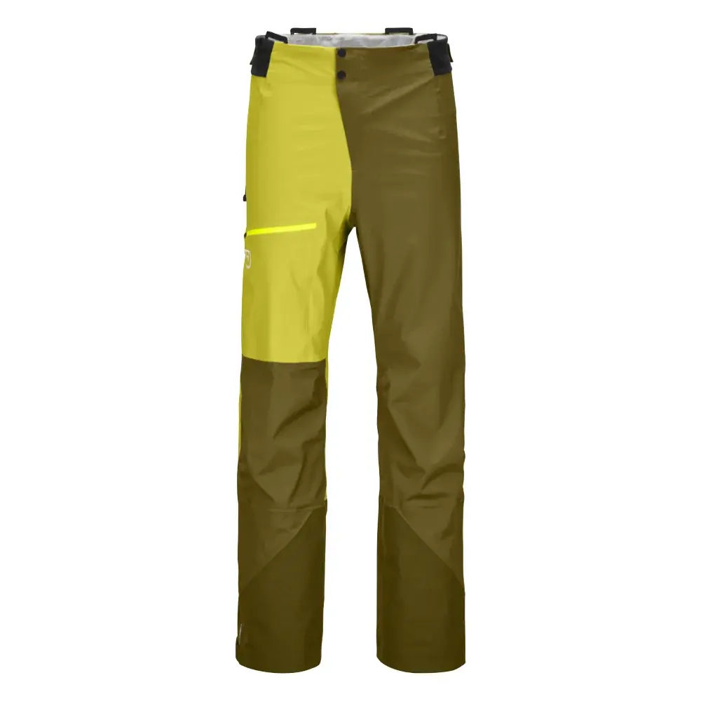 Pánske skialpinistické nohavice Ortovox Ortler Pants Green moss