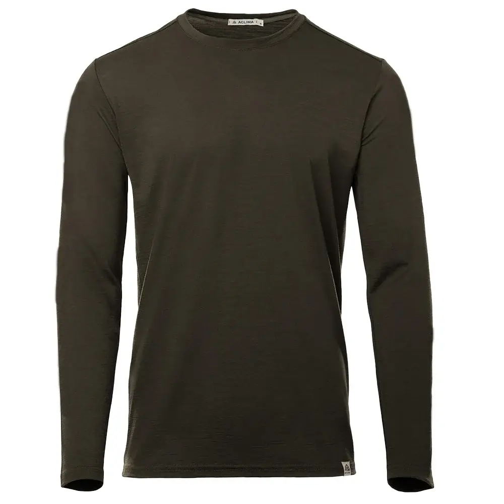 Pánske termotriko Aclima LightWool 180 Crewneck Men tarmac