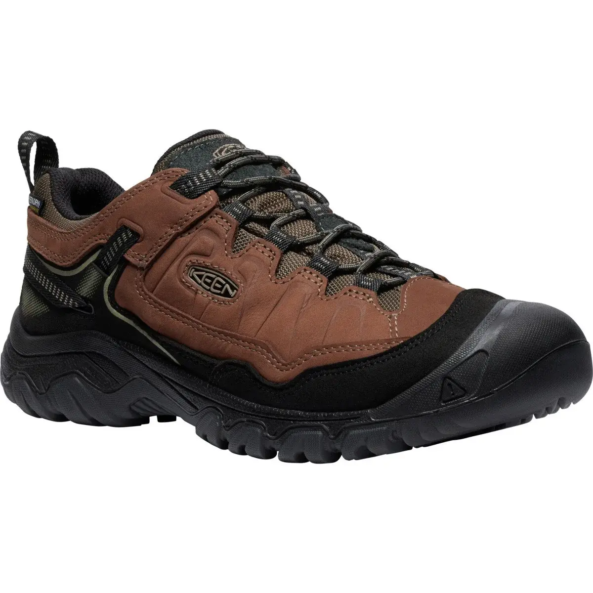 Pánske trekové topánky KEEN Targhee IV WP Men bison/black
