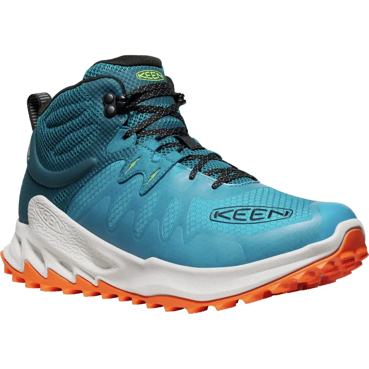 KEEN Pánske trekové topánky KEEN Zionic Mid WP Men Fjord blue/evening primrose