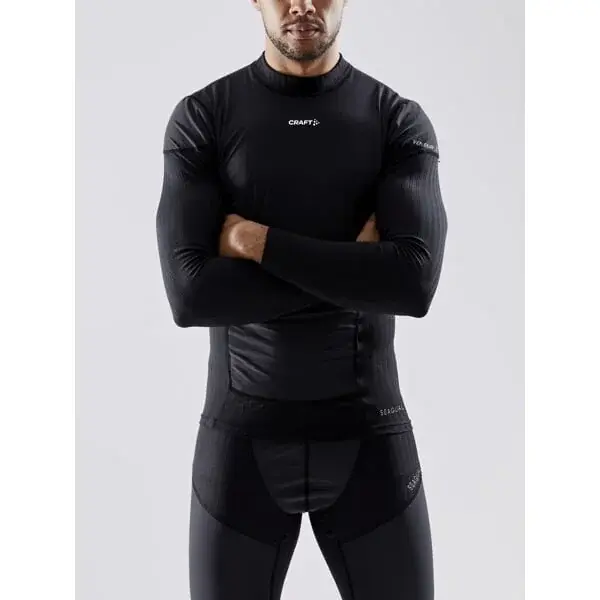 Craft Pánske funkčné tričko s dlhým rukávom Craft Active Extreme X Wind LS čierna