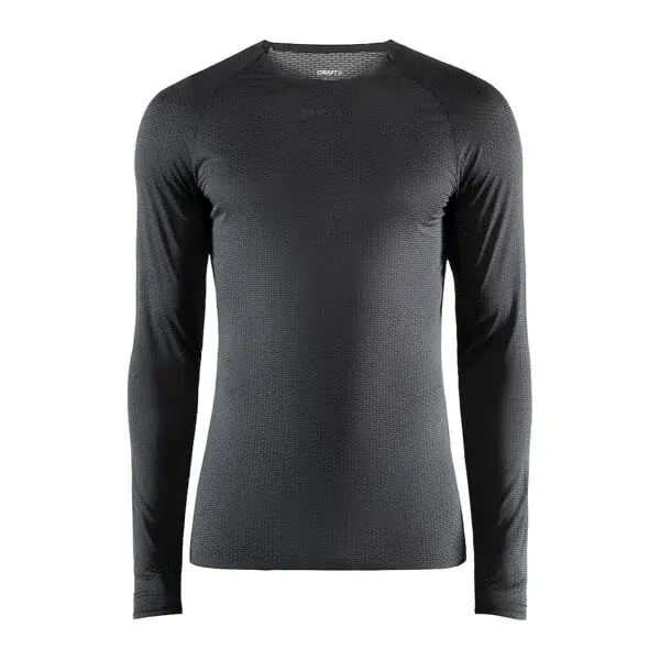 Pánske funkčné tričko s dlhým rukávom Craft PRO Dry Nanoweight LS čierna