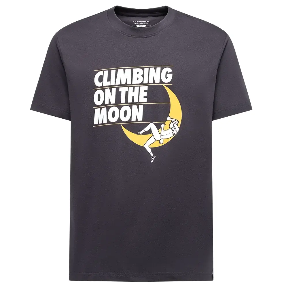 La Sportiva Pánske tričko La Sportiva MOON ROCK onyx/chalk