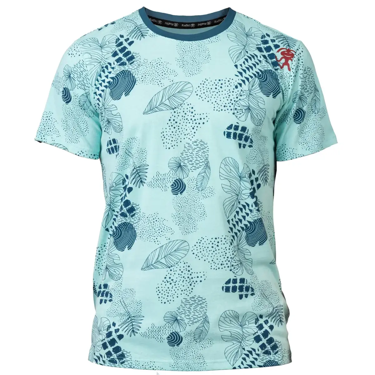 Pánske tričko Rafiki Slack Print eggshell blue modrá