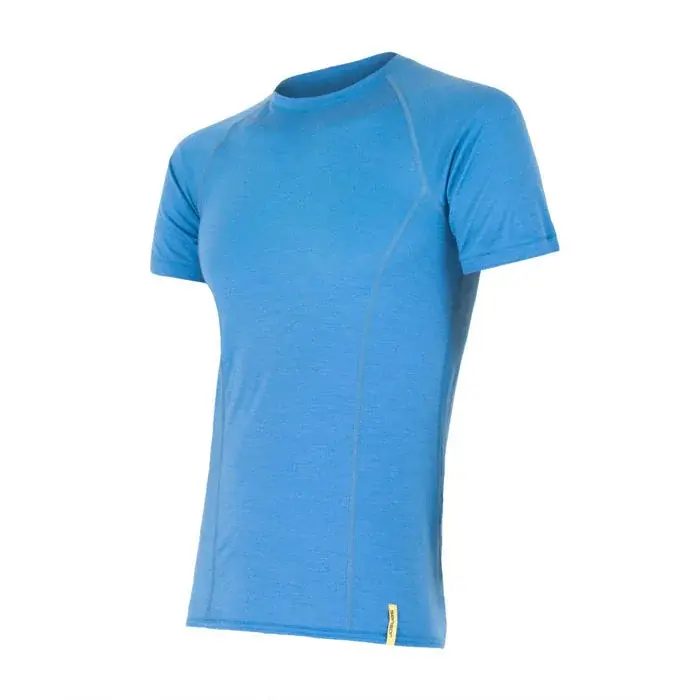 Sensor Pánske funkčné tričko s krátkym rukávom Sensor Merino Active modrá