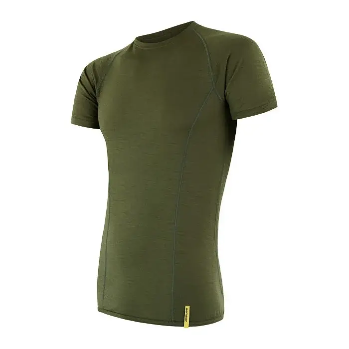Sensor Pánske funkčné tričko s krátkym rukávom Sensor Merino Active safari