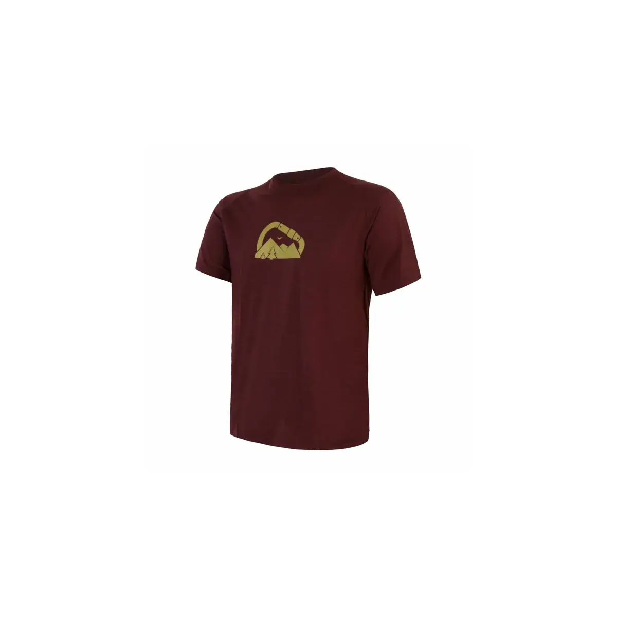 Sensor Pánske tričko Sensor Merino Air PT Summit port red