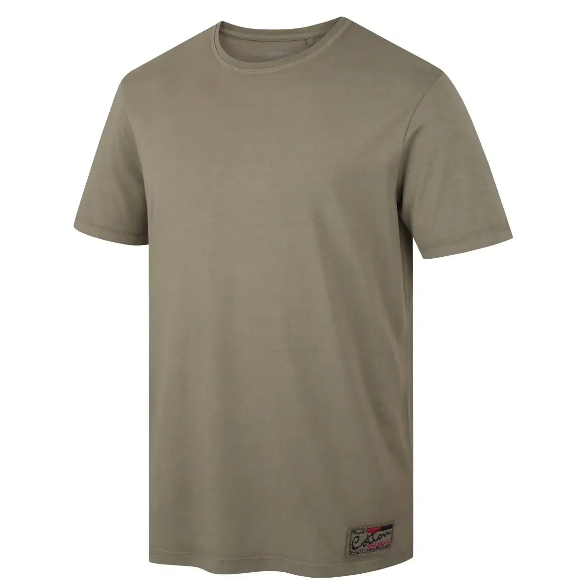 Pánske bavlnené tričko Husky Tee Base M dark khaki