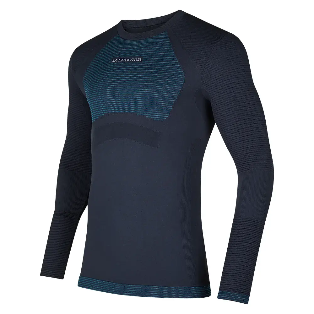 La Sportiva Pánske tričko La Sportiva SYNTH LIGHT LONGSLEEVE storm blue/electric blue