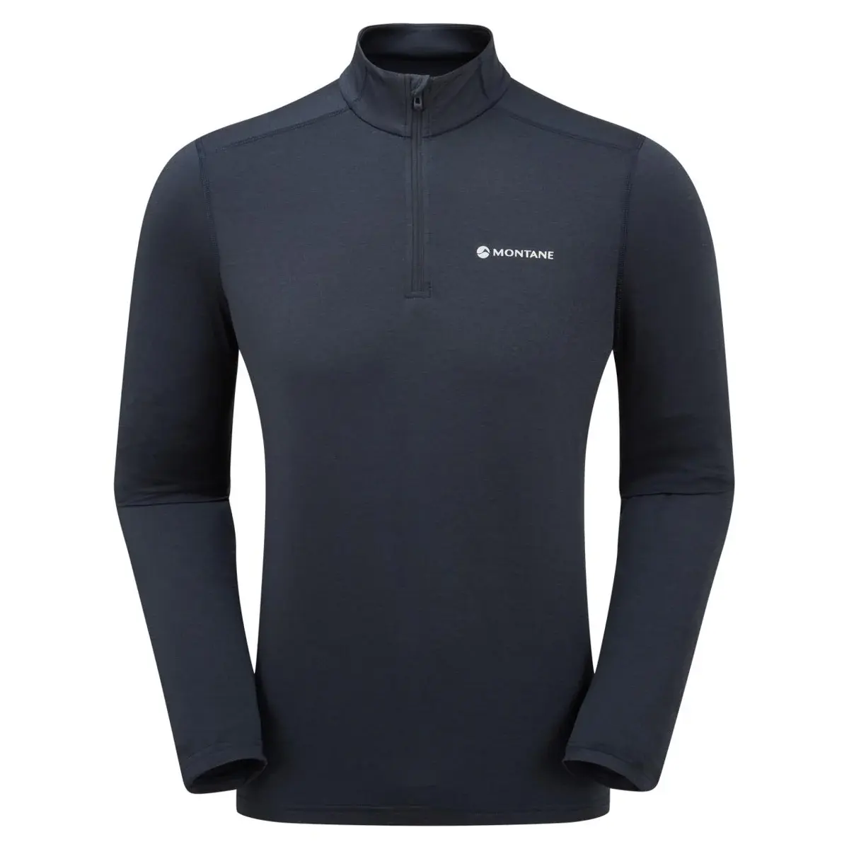 Pánske priedušné tričko Montane Men's Dart XT Zip Neck Blue