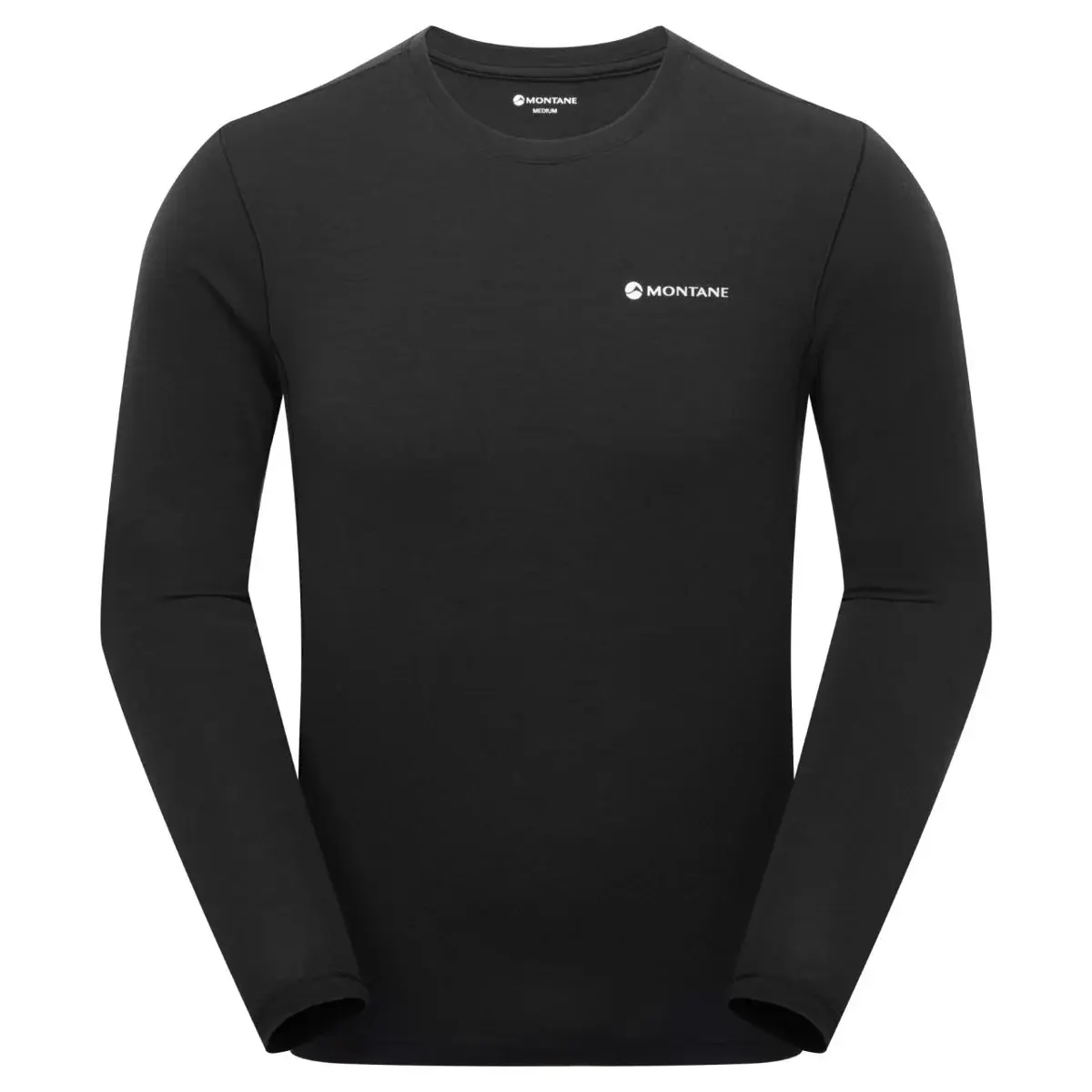Montane Pánske tričko Montane Next To Skin Malli LS black