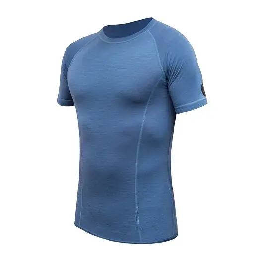 Sensor Pánske tričko s krátkym rukávom Sensor Merino Air riviera blue