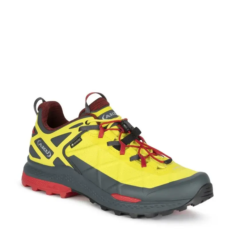 Pánske turistické topánky AKU Rocket DFS GTX Yellow/anthracite