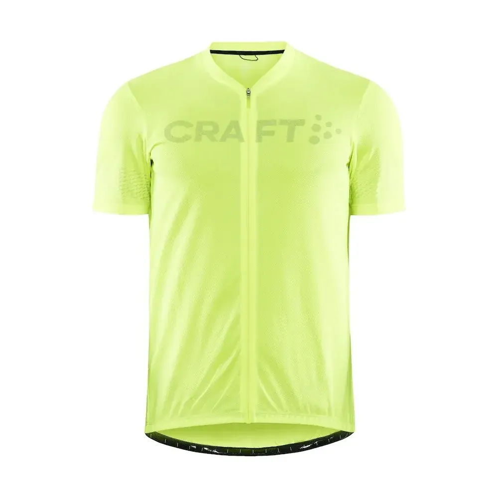 Pánsky cyklistický dres Craft CORE Endur žltá