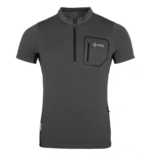 Kilpi Pánsky cyklistický dres Kilpi Meledo-M tmavo šedý
