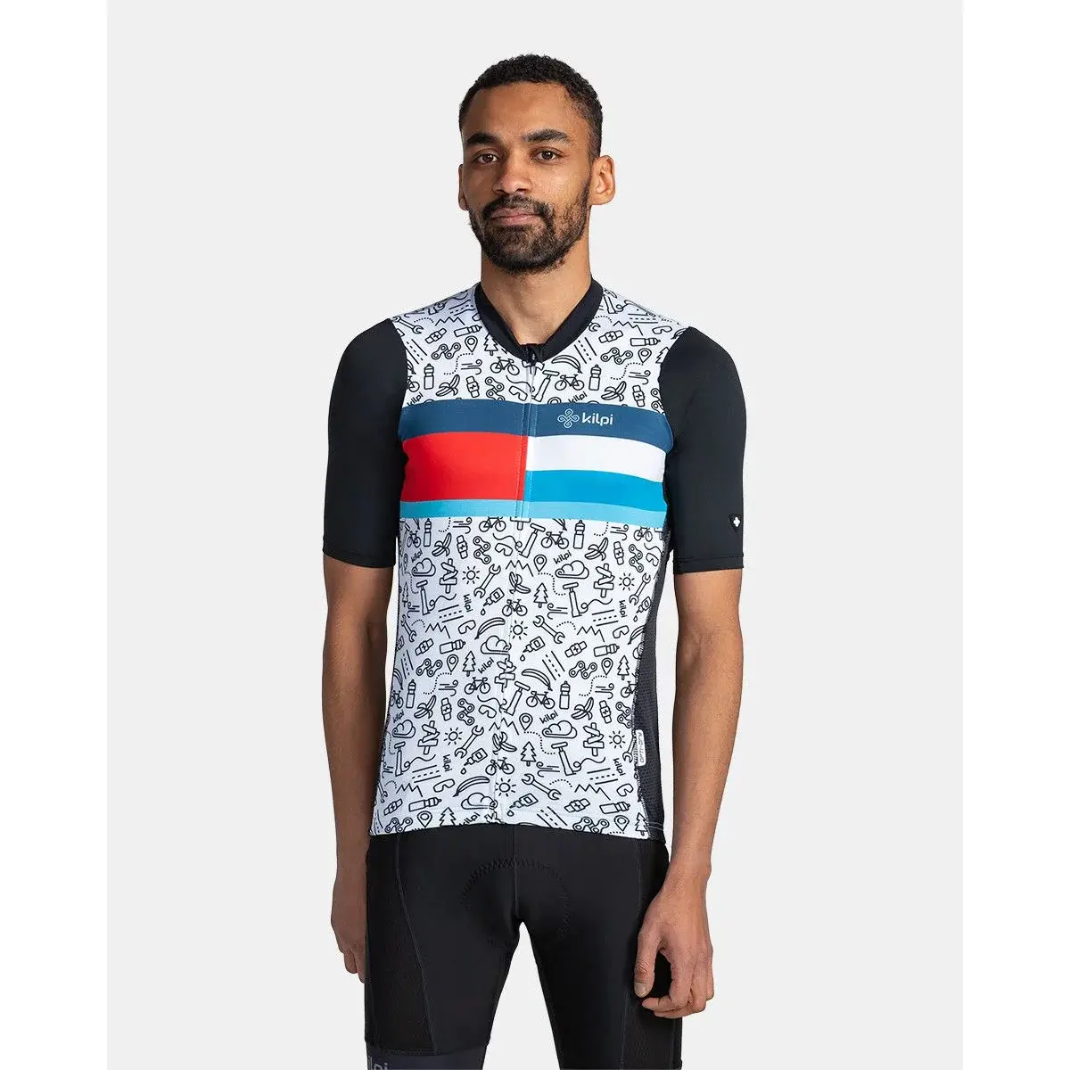 Kilpi Pánsky cyklistický dres Kilpi Rival-M BLK