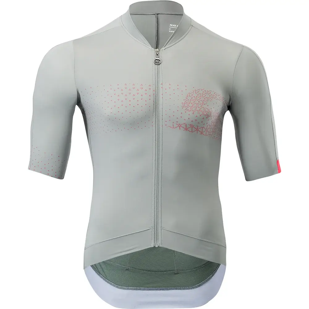 Pánsky cyklistický dres Silvini Ansino Cloud red