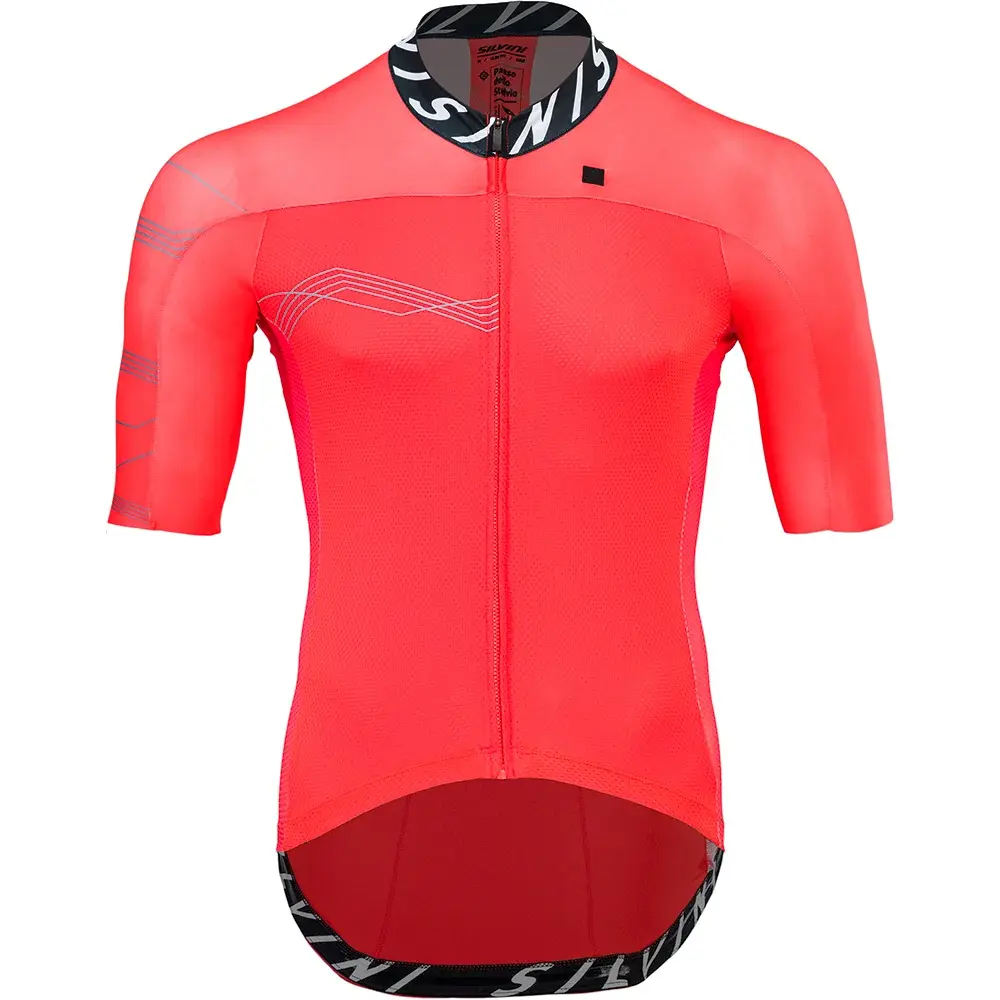 Silvini Pánsky cyklistický dres Silvini Stelvio Ruby black