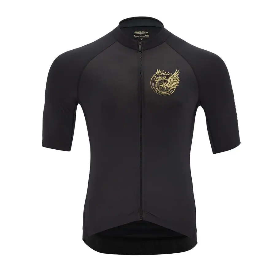 Pánsky dres Silvini Mottolino black-gold