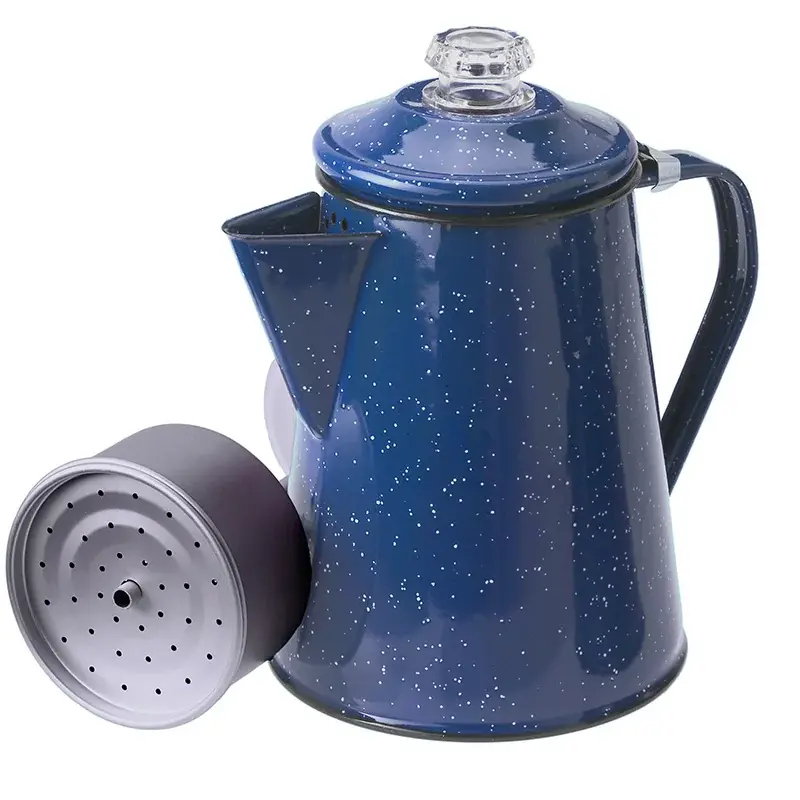 Perkolátor GSI 8 Cup modrý