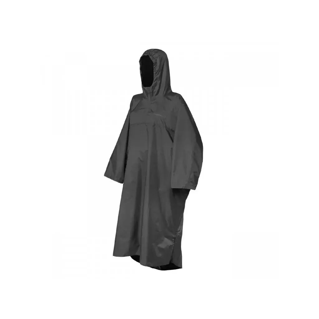Trekmates Pláštenka Trekmates Deluxe Poncho čierna