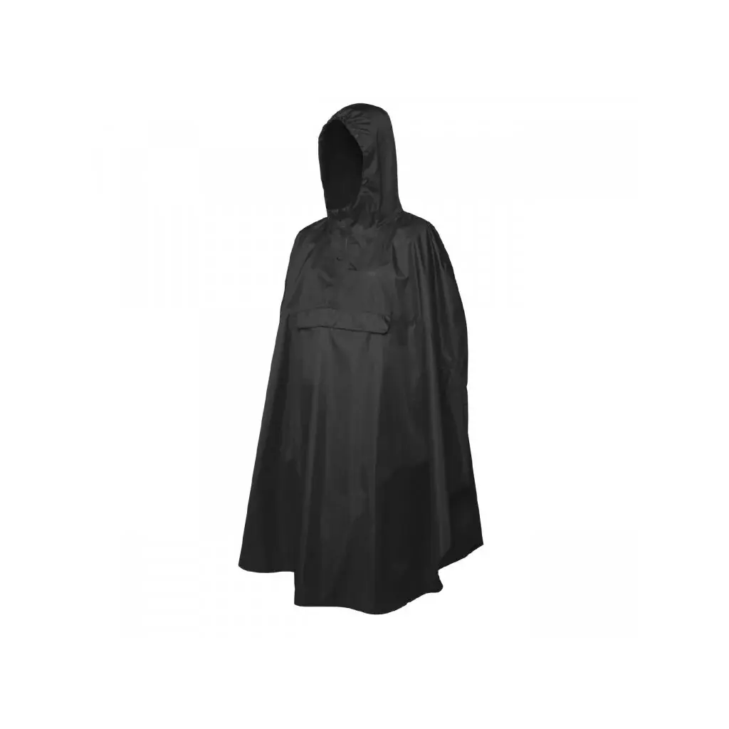 Trekmates Pláštenka Trekmates Rove Poncho čierna