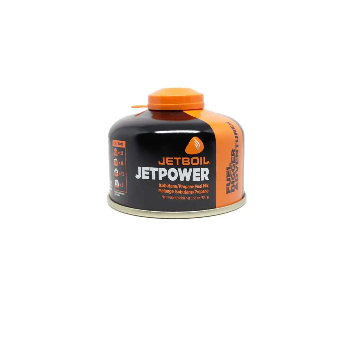 JetBoil Plynová kartuša JetBoil Jetpower Fuel black 100g