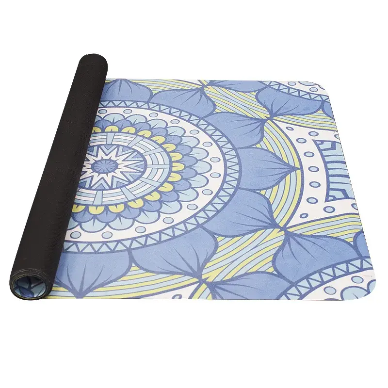 Yate Podložka na jogu Yate Yoga Mat 1850x680x1 mm vzor B modrozelená