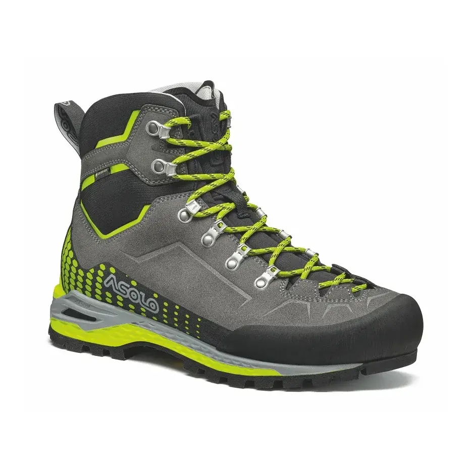 Pohorky Asolo Freney EVO Lth GV graphite/green lime/a627