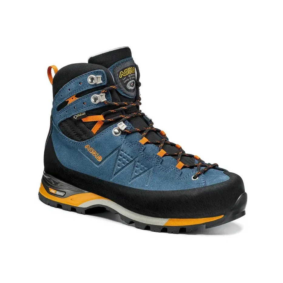 Turistické topánky Asolo Traverse GV indian teal/claw/a903