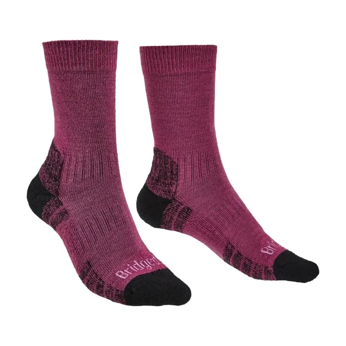 Bridgedale Ponožky Bridgedale Hike Lightweight Boot Merino Performance Women's berry/370