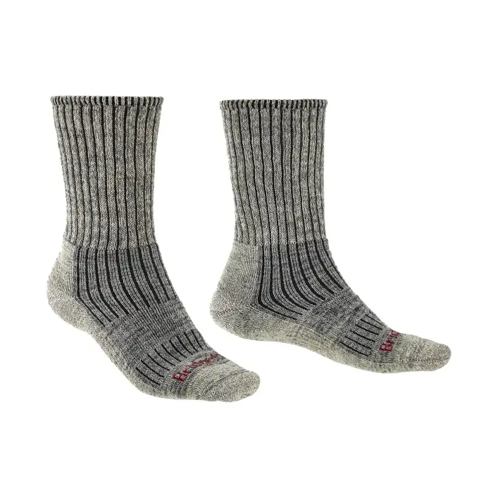 Bridgedale Ponožky Bridgedale Hike Midweight Boot Merino Comfort stone grey/017