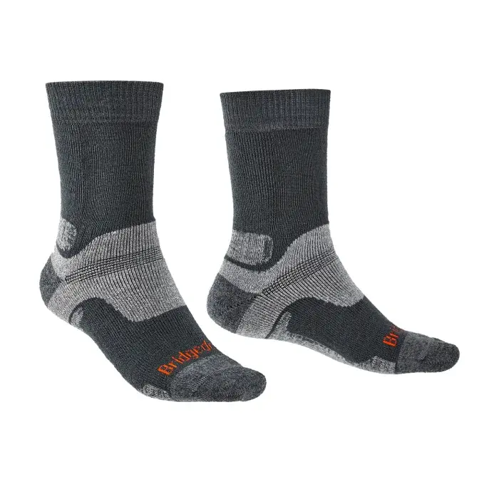 Bridgedale Ponožky Bridgedale Hike Midweight Boot Merino Performance gunmetal/866