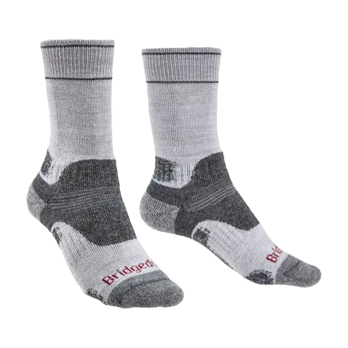 Bridgedale Ponožky Bridgedale Hike Midweight Boot Merino Performance Women's silver/grey/809