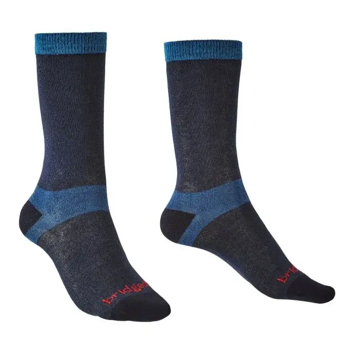 Bridgedale Ponožky Bridgedale Liner Coolmax Liner Boot x2 Women's navy/445