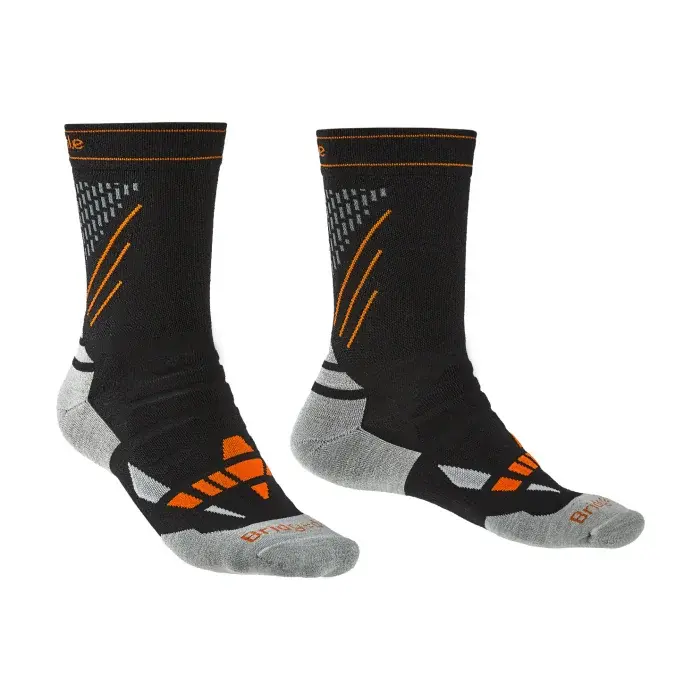 Bridgedale Ponožky Bridgedale Ski Nordic Race black/stone/850