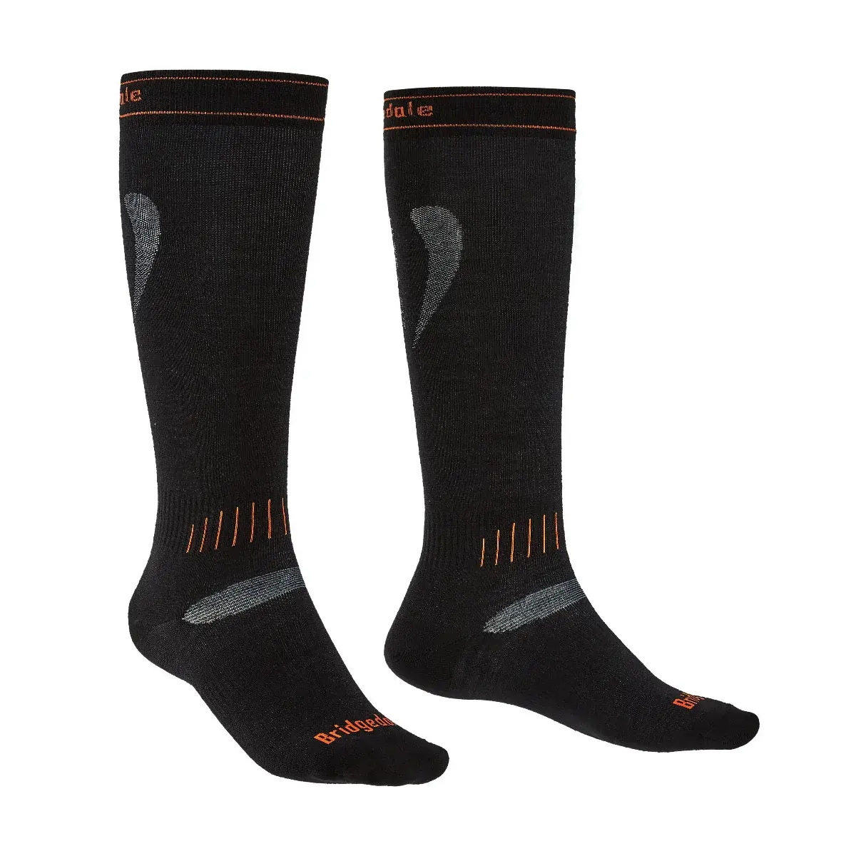 Bridgedale Ponožky Bridgedale Ski Ultra Fit black/orange/009