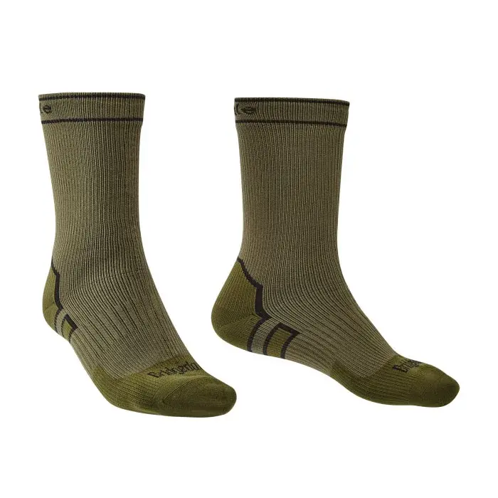 Bridgedale Ponožky Bridgedale Storm Sock MW Boot khaki/115