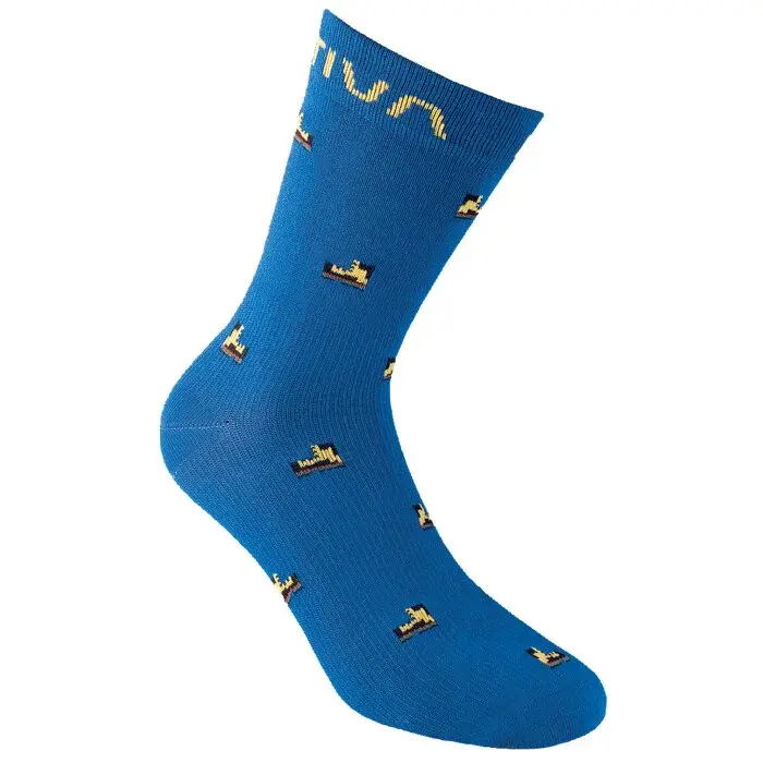 Dámske ponožky La Sportiva Outdoor Fun Socks Electric Blue/Yellow
